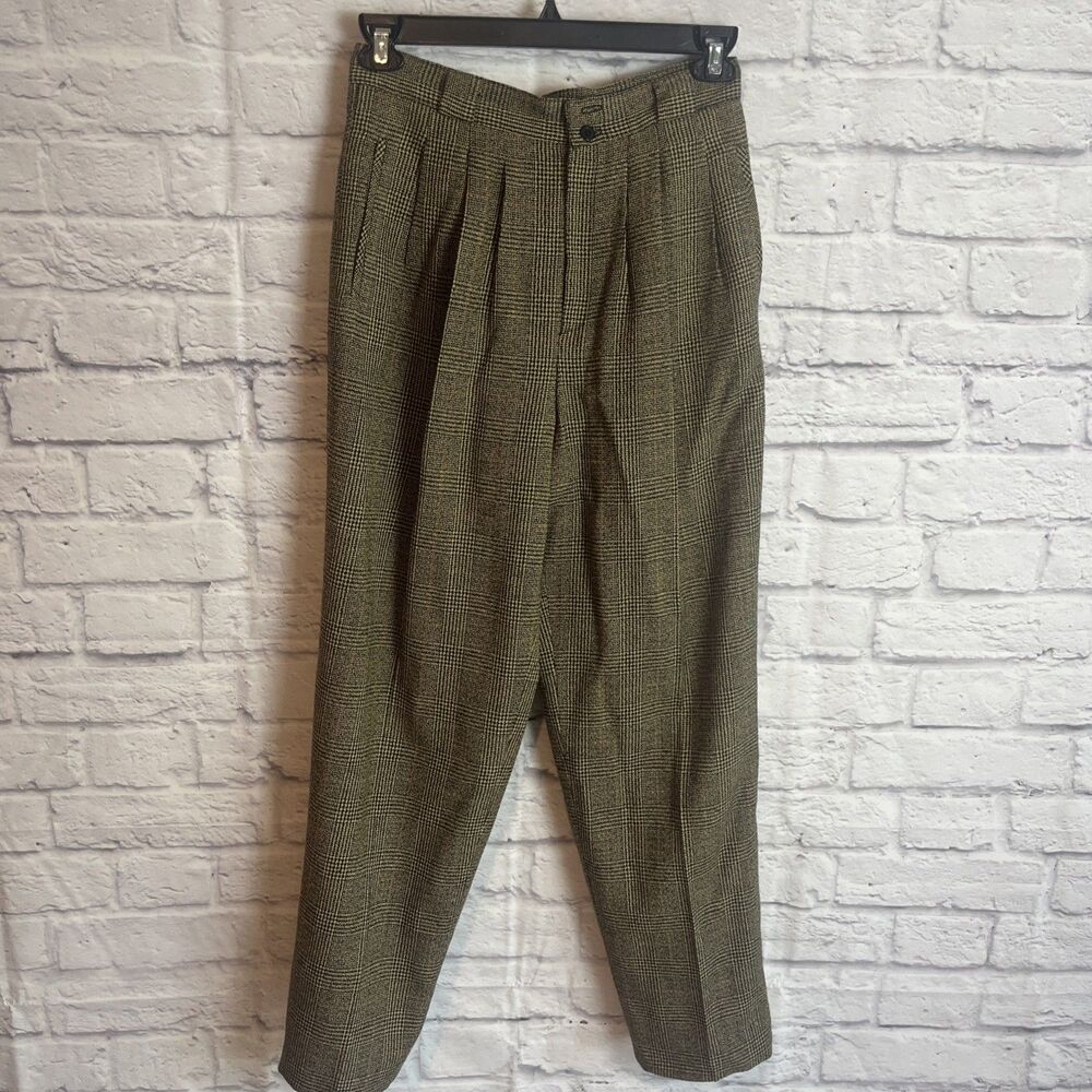 Sold Alanni By Donnybrook Women’s 100% Wool Lined Dark Academia Career Pants